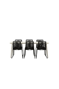 Lina Rechteckige Essgruppe 