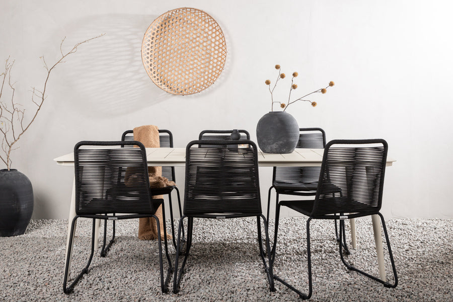Lina Rechteckige Essgruppe 