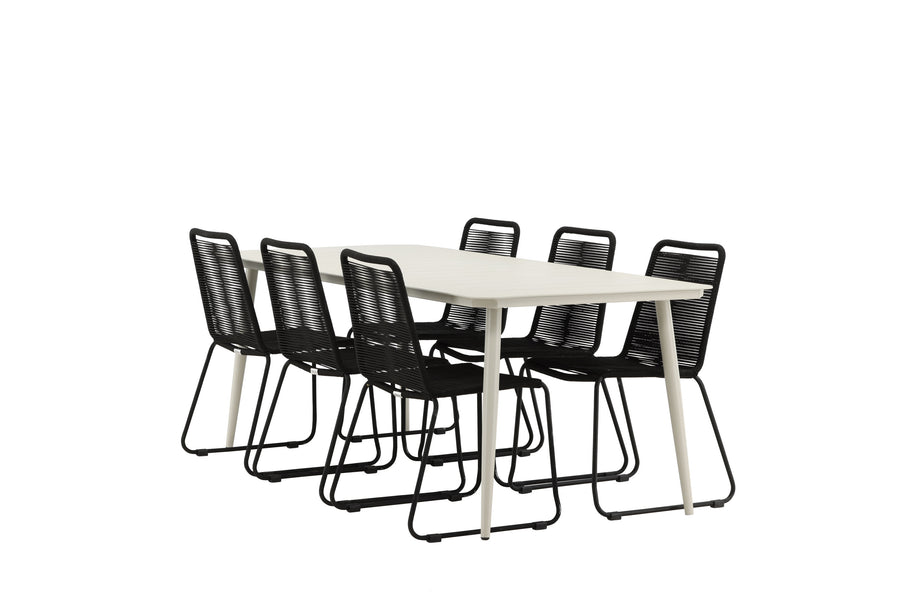 Lina Rechteckige Essgruppe 