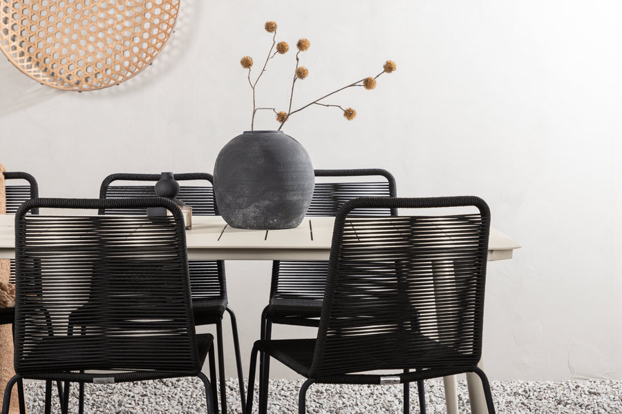 Lina Rechteckige Essgruppe 