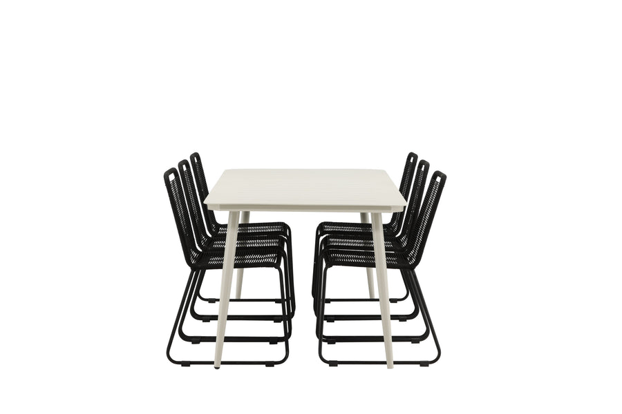 Lina Rechteckige Essgruppe 