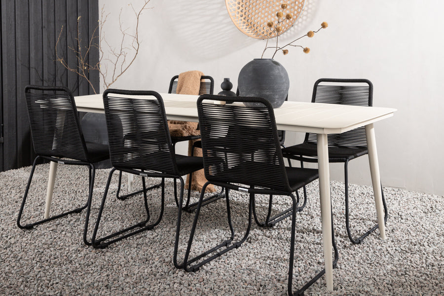 Lina Rechteckige Essgruppe 