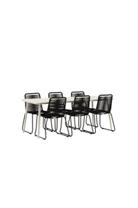 Lina Rechteckige Essgruppe 