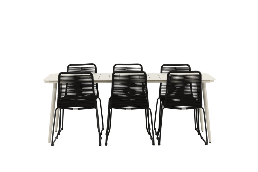 Lina Rechteckige Essgruppe 