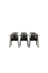 Lina Rechteckige Essgruppe 