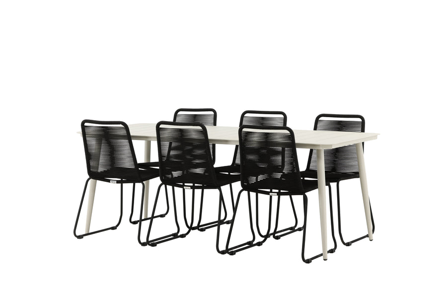 Lina Rechteckige Essgruppe 