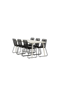 Lina Rechteckige Essgruppe 