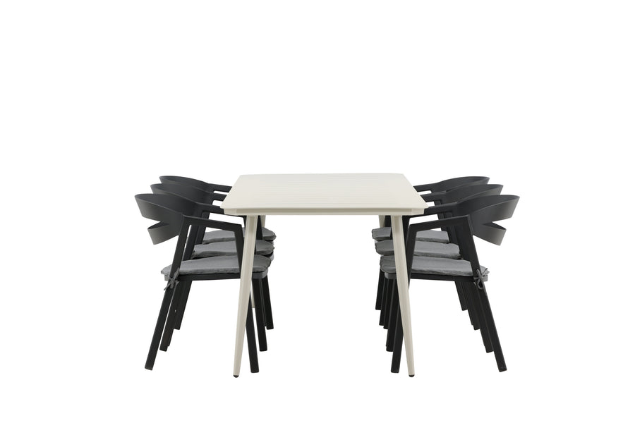 Lina Rechteckige Essgruppe 