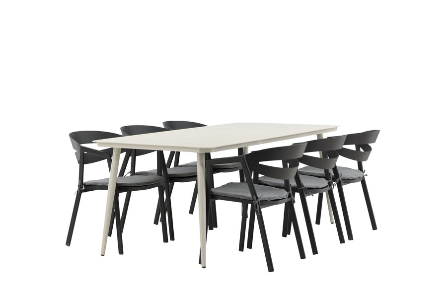 Lina Rechteckige Essgruppe 