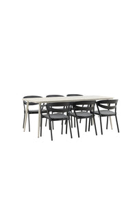 Lina Rechteckige Essgruppe 