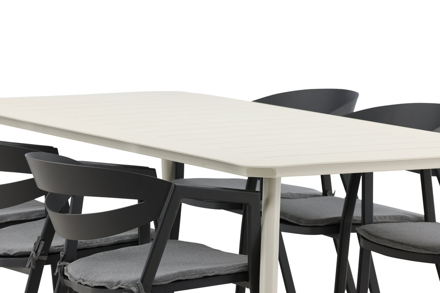 Lina Rechteckige Essgruppe 