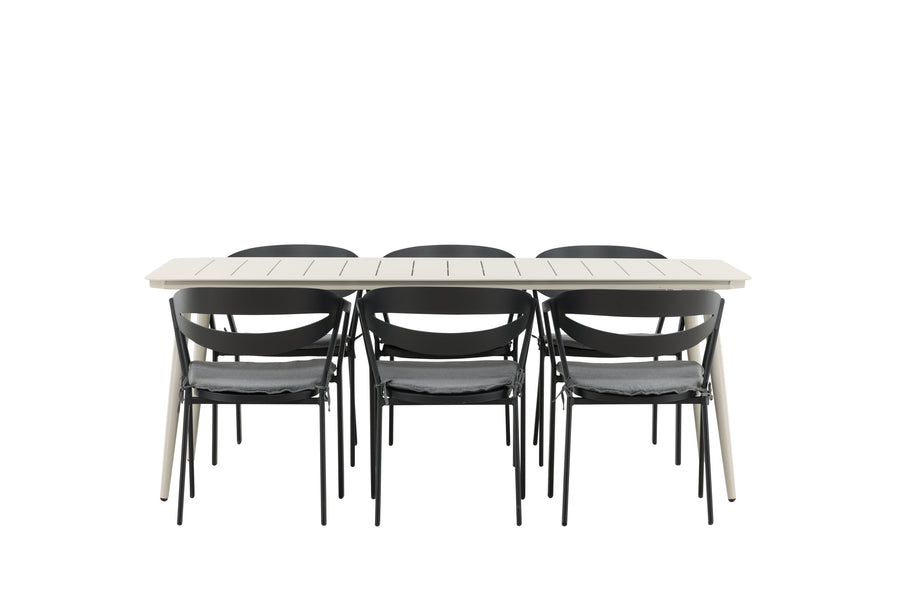 Lina Rechteckige Essgruppe 