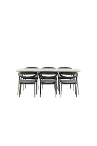 Lina Rechteckige Essgruppe 