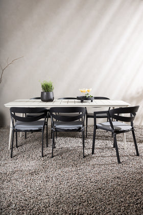 Lina Rechteckige Essgruppe 