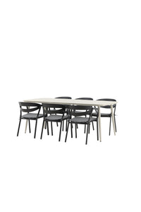 Lina Rechteckige Essgruppe 