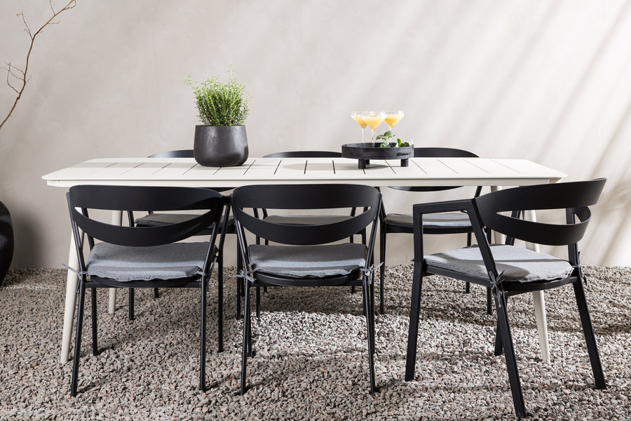 Lina Rechteckige Essgruppe 