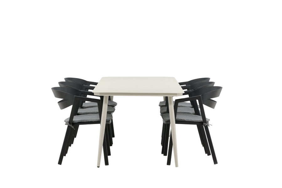 Lina Rechteckige Essgruppe 