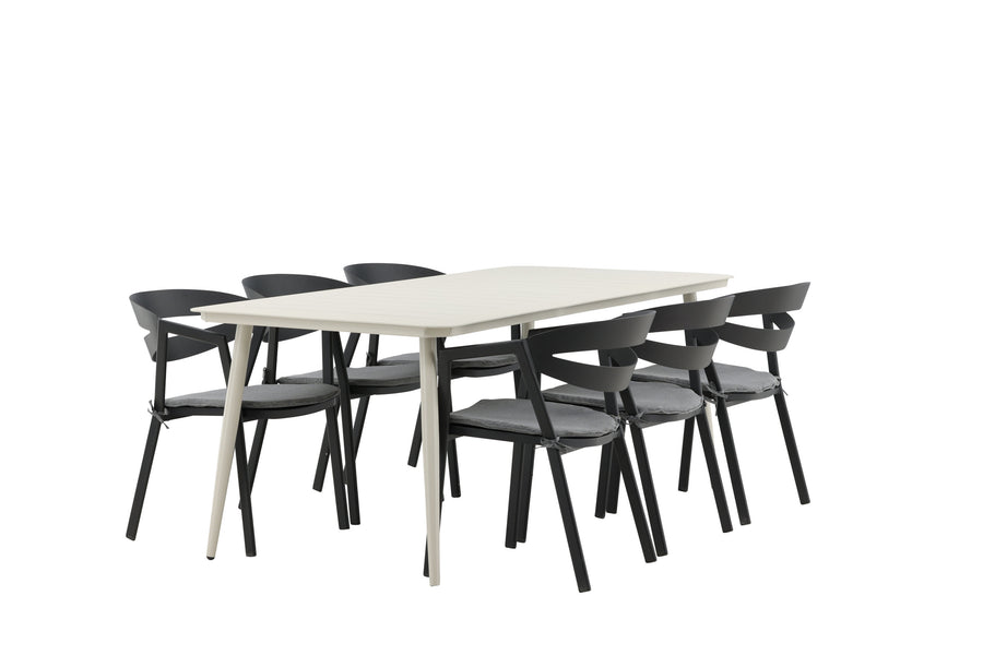 Lina Rechteckige Essgruppe 