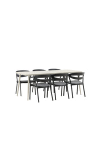 Lina Rechteckige Essgruppe 