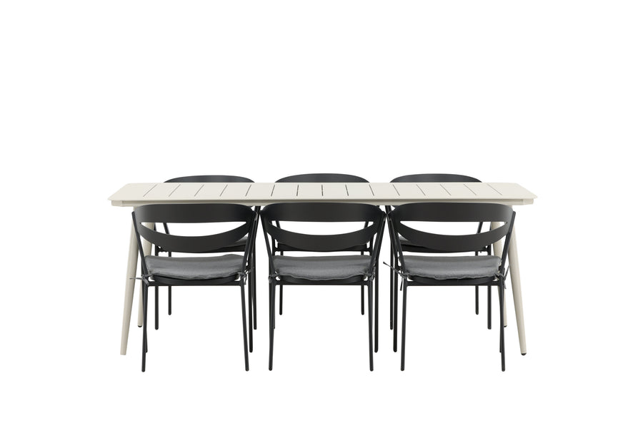 Lina Rechteckige Essgruppe 