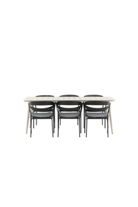 Lina Rechteckige Essgruppe 
