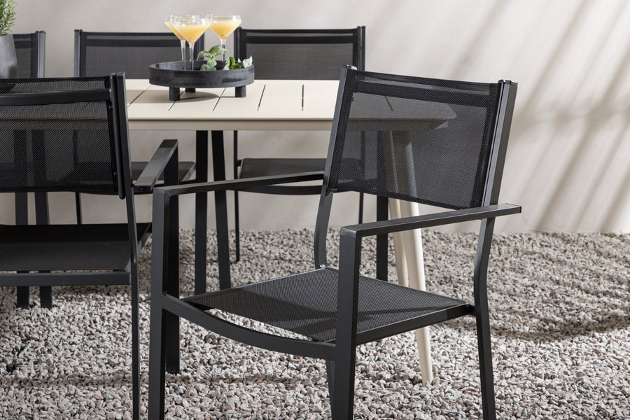 Lina rechteckige Essgruppe 
