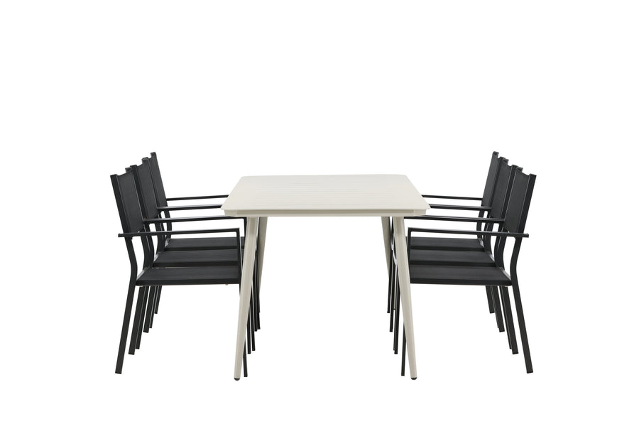 Lina rechteckige Essgruppe 
