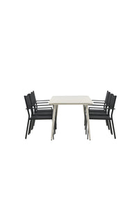 Lina rechteckige Essgruppe 