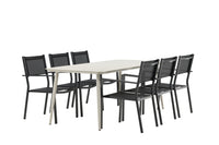 Lina rechteckige Essgruppe 