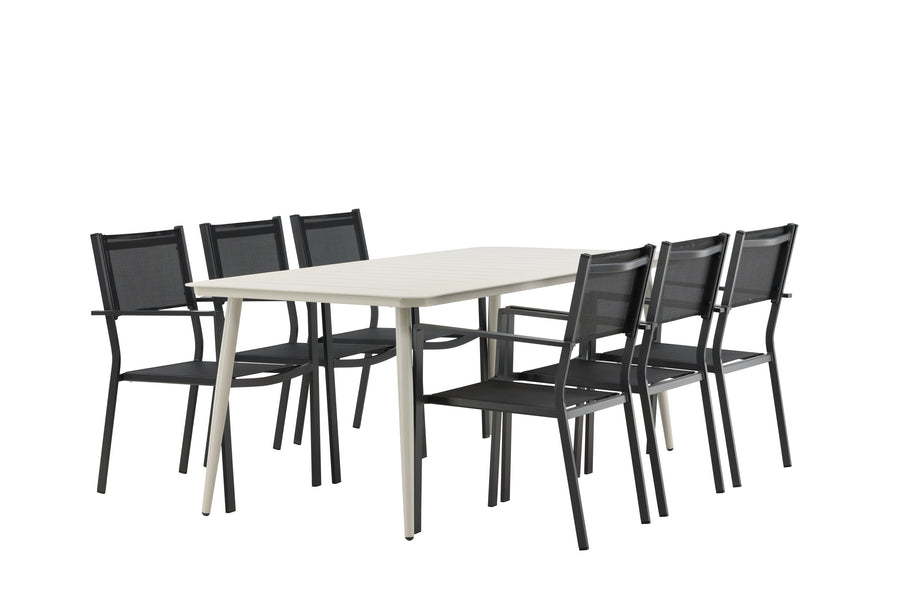 Lina rechteckige Essgruppe 