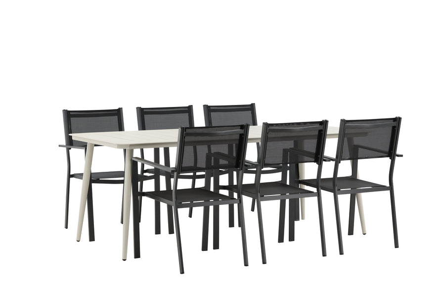 Lina rechteckige Essgruppe 