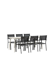 Lina rechteckige Essgruppe 