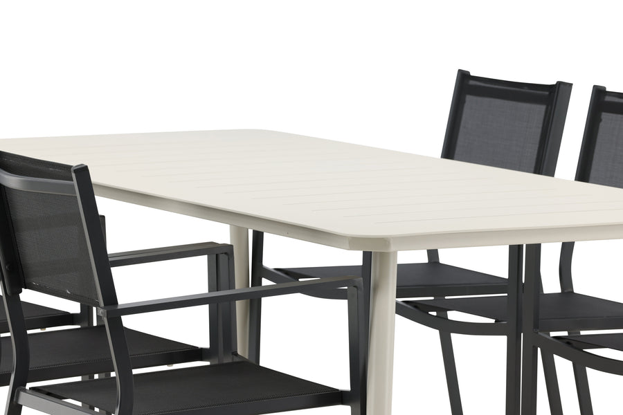 Lina rechteckige Essgruppe 