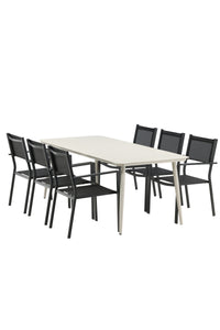 Lina rechteckige Essgruppe 