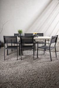 Lina rechteckige Essgruppe 