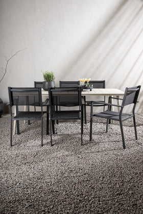 Lina rechteckige Essgruppe 