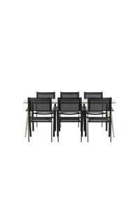 Lina rechteckige Essgruppe 
