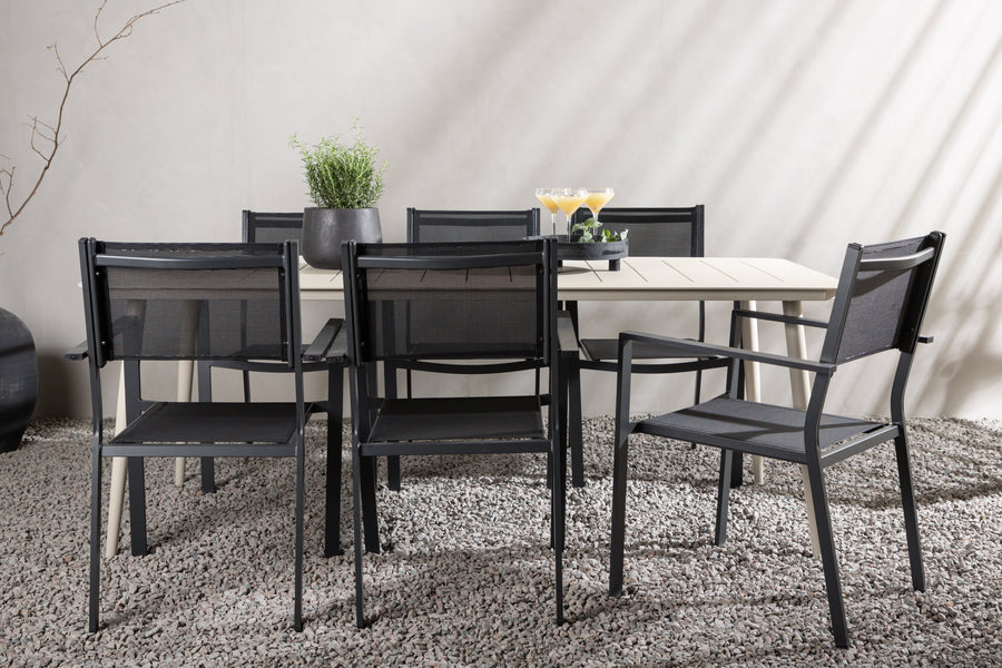 Lina rechteckige Essgruppe 