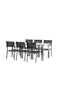 Lina rechteckige Essgruppe 