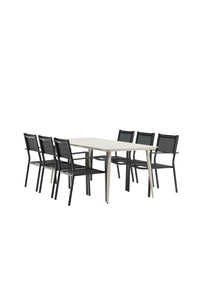 Lina rechteckige Essgruppe 
