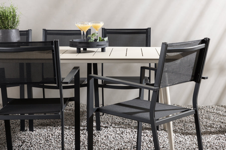 Lina rechteckige Essgruppe 