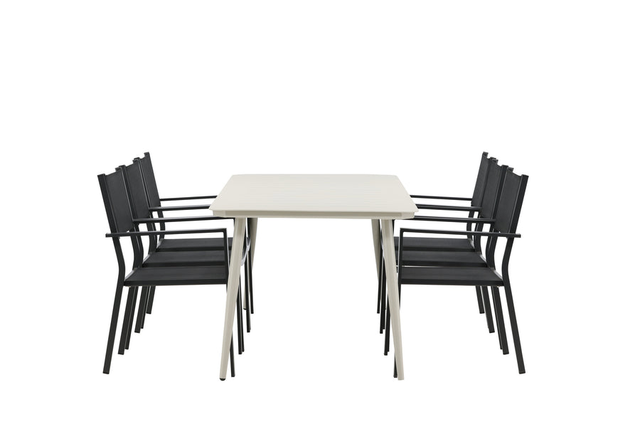 Lina rechteckige Essgruppe 