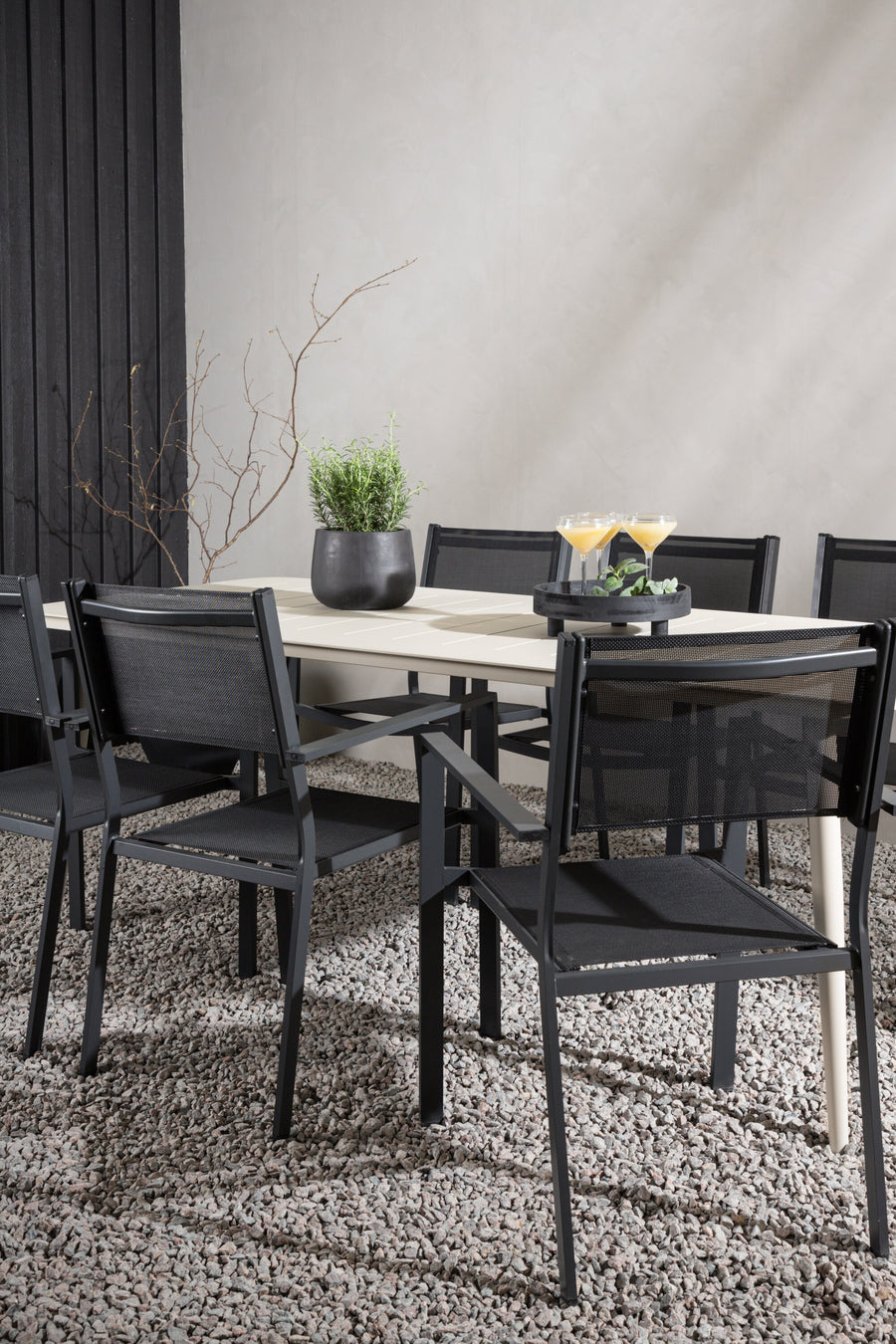 Lina rechteckige Essgruppe 