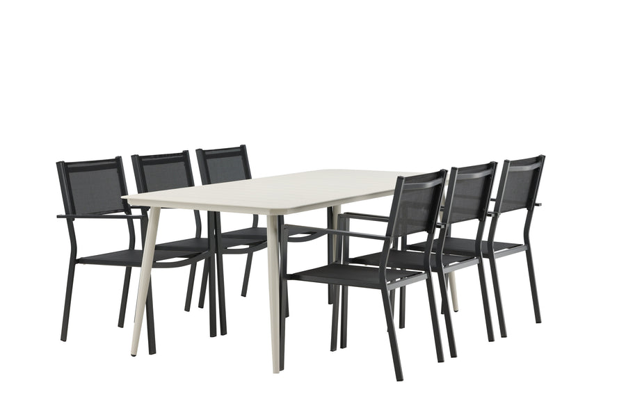 Lina rechteckige Essgruppe 