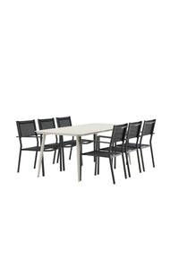 Lina rechteckige Essgruppe 