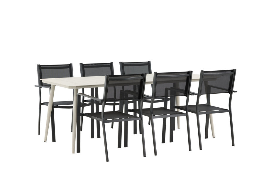 Lina rechteckige Essgruppe 