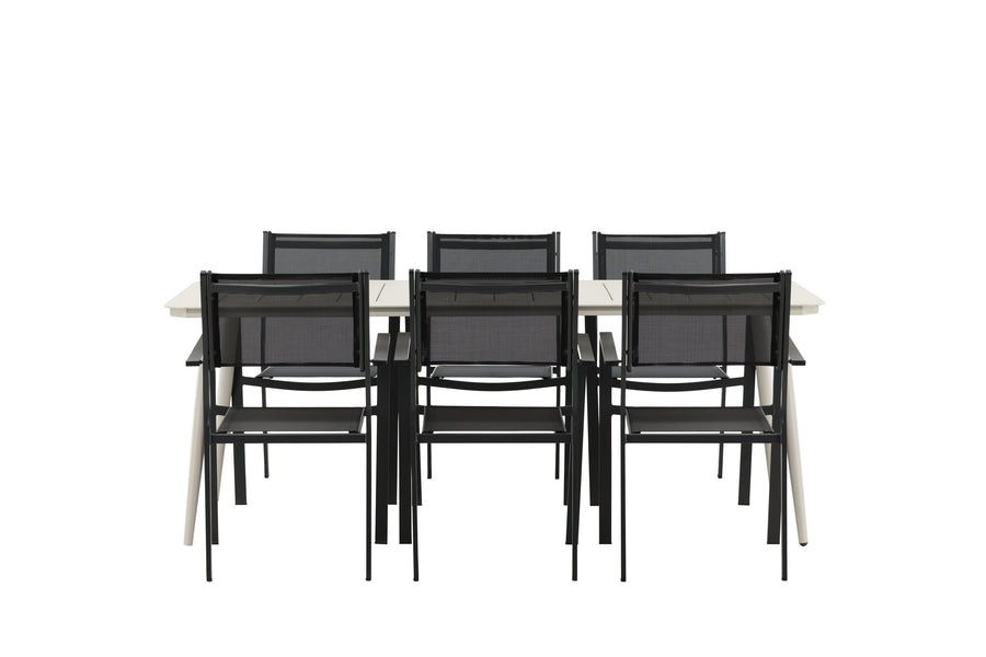 Lina rechteckige Essgruppe 