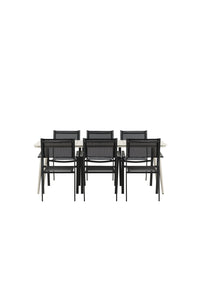 Lina rechteckige Essgruppe 