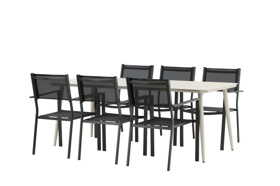 Lina rechteckige Essgruppe 
