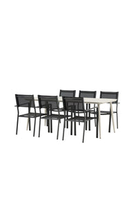 Lina rechteckige Essgruppe 